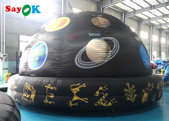 Tragbares aufblasbares Planetarium mit aufgedrucktem Muster Aufblasbares Sternenkuppelzelt