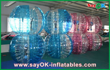 Aufblasbare Spiel-aufblasbare Spielwaren-im Freien Stoßball-Fußball-Blase, aufblasbarer menschlicher Hamster-Ball