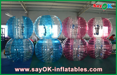 Aufblasbare Spiel-aufblasbare Spielwaren-im Freien Stoßball-Fußball-Blase, aufblasbarer menschlicher Hamster-Ball