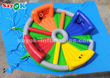 Riesiges aufblasbares Spiel der Spiel-8*8m Chow Down Inflatable Hungry Hippos für Kinder-und Erwachsen-das Spielen