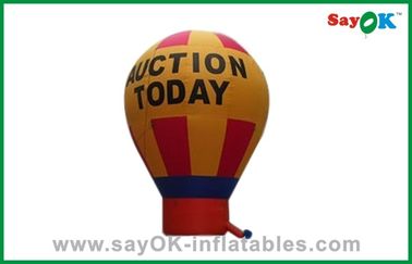 Aufblasbarer großartiger Ballon kommerzielles feuerfestes Hellium steigt Stoff 600D Oxford im Ballon auf