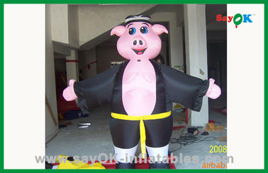 Aufblasbare Charaktere Kinder Sprunghaus Aufblasbare Schweine Zeichentrickfilmcharakter Große Aufblasbare Tiere