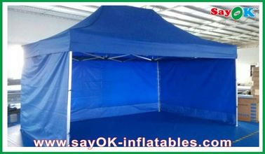 Überdachungs-Zelt-im Freien Aluminium-/Eisen-Rahmen Gazebo-Ersatz-Überdachung 3 x 4.5m mit 3 Seitenwänden