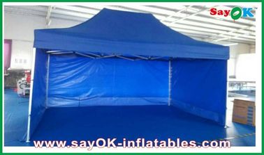 Überdachungs-Zelt-im Freien Aluminium-/Eisen-Rahmen Gazebo-Ersatz-Überdachung 3 x 4.5m mit 3 Seitenwänden