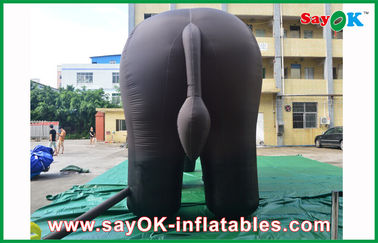 Aufblasen Karikaturcharaktere Großer Elefant Aufblasbare Karikaturcharaktere Aufblaser für unsere Tür