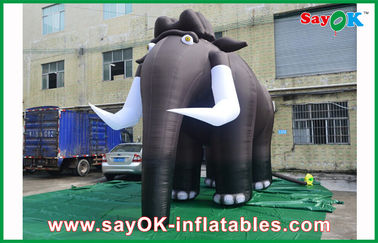 Aufblasen Karikaturcharaktere Großer Elefant Aufblasbare Karikaturcharaktere Aufblaser für unsere Tür